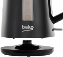 Fierbator de apa electric Beko WKM4226B, 1.7 l, 2200 W, Negru