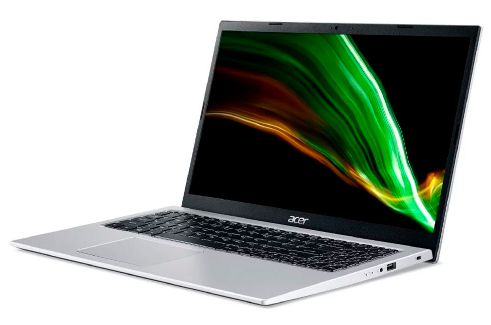 Laptop Acer Personal Aspire 3 A31559596F 15.6” / 8 GB / 512 GB / Core i5 / Iris Xe Graphics / Argintiu photo 2