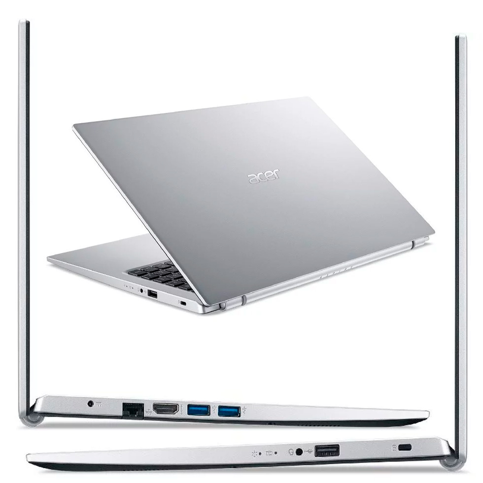 Laptop Acer Personal Aspire 3 A31559596F 15.6” / 8 GB / 512 GB / Core i5 / Iris Xe Graphics / Argintiu photo 5