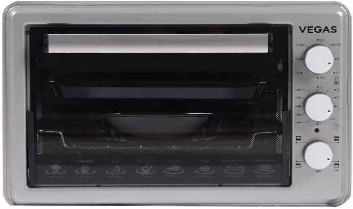 Cuptor electric Vegas VEO-7036G, 36 l, 1500 W, Gri 