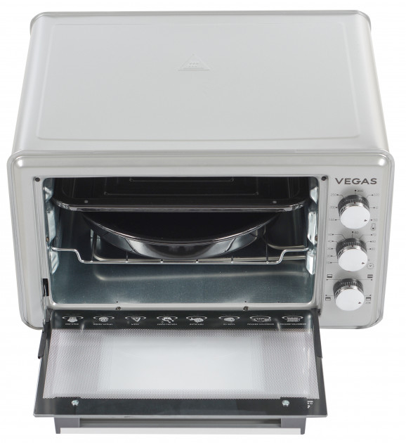 Cuptor electric Vegas VEO-7036G, 36 l, 1500 W, Gri photo 5