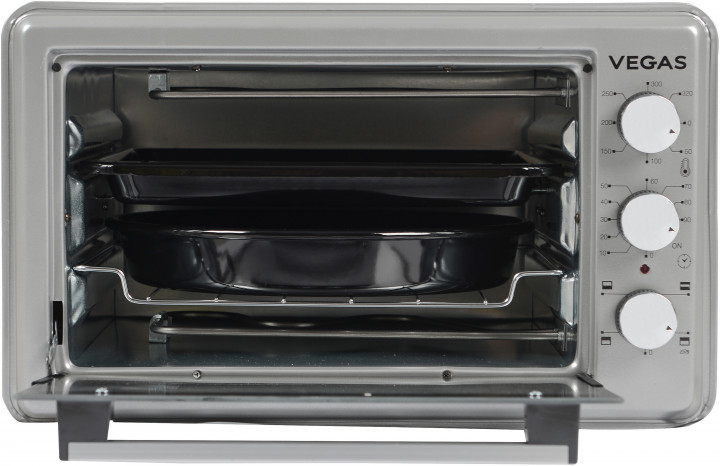 Cuptor electric Vegas VEO-7036G, 36 l, 1500 W, Gri photo 6