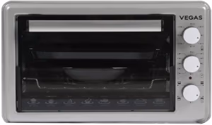 Электрическая печь Vegas VEO-7036G, 36 л, 1500 Вт, Серый