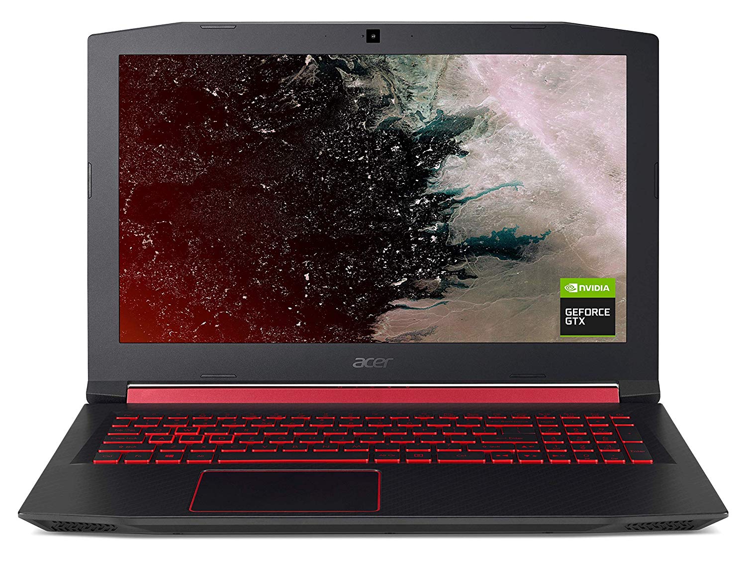 Ноутбук Acer Игровой Nitro 5 Nitro AN515-54 Obsidian Black (NH.Q59EU.017) 15.6” / 8 ГБ / 256 ГБ + 1.0 ТБ HDD / Core i5 / GeForce GTX 1650 / Чёрный с красным photo 3