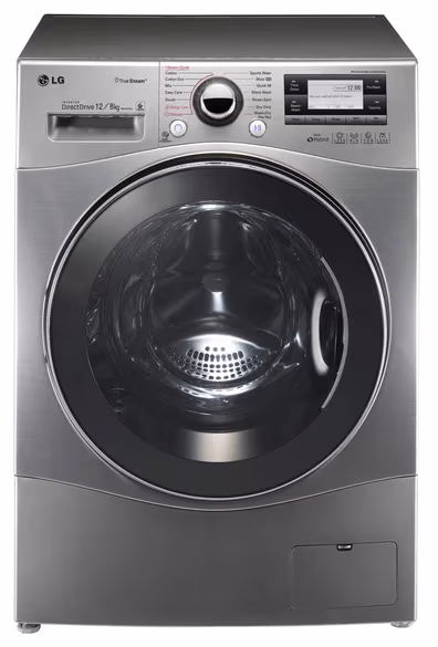 Стиральная машина с сушкой LG FH695BDH6N, 12 кг, 1600 об/мин, A, Серебристый 
