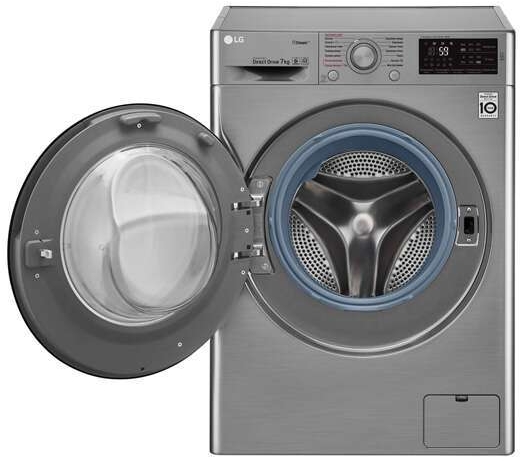 Стиральная машина LG F2M5HS6S 7 кг / 1200 об/мин / A / Нержавеющая сталь photo 6