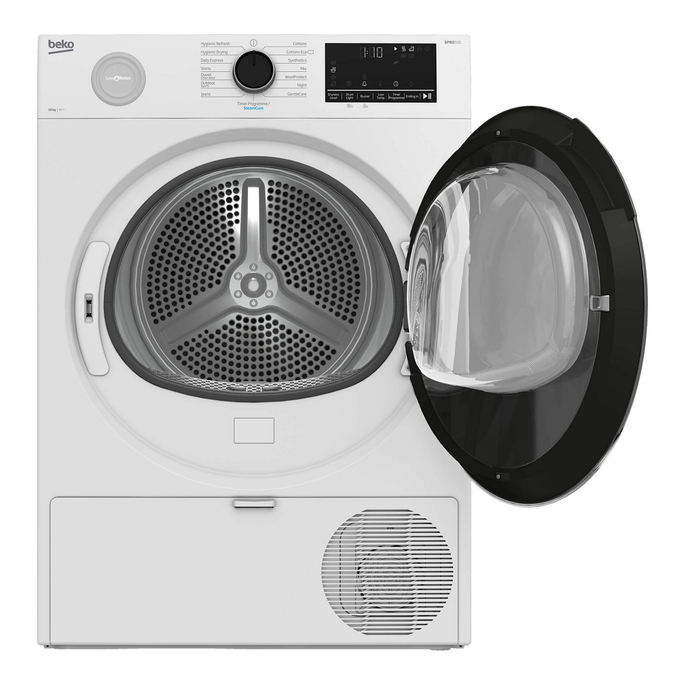 Masina de uscat rufe Beko B5T60236W / 10 kg / A++ / Alb photo 2