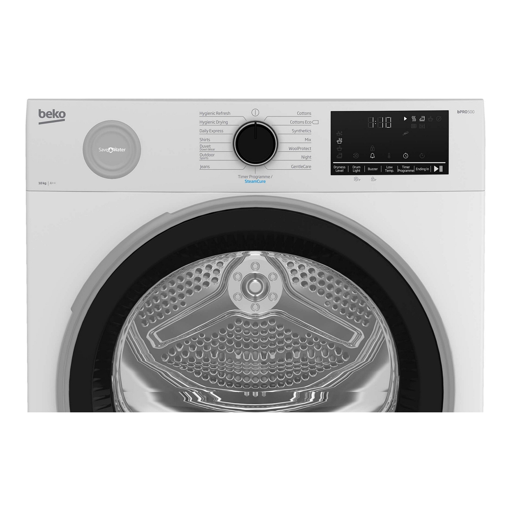 Masina de uscat rufe Beko B5T60236W / 10 kg / A++ / Alb photo 3