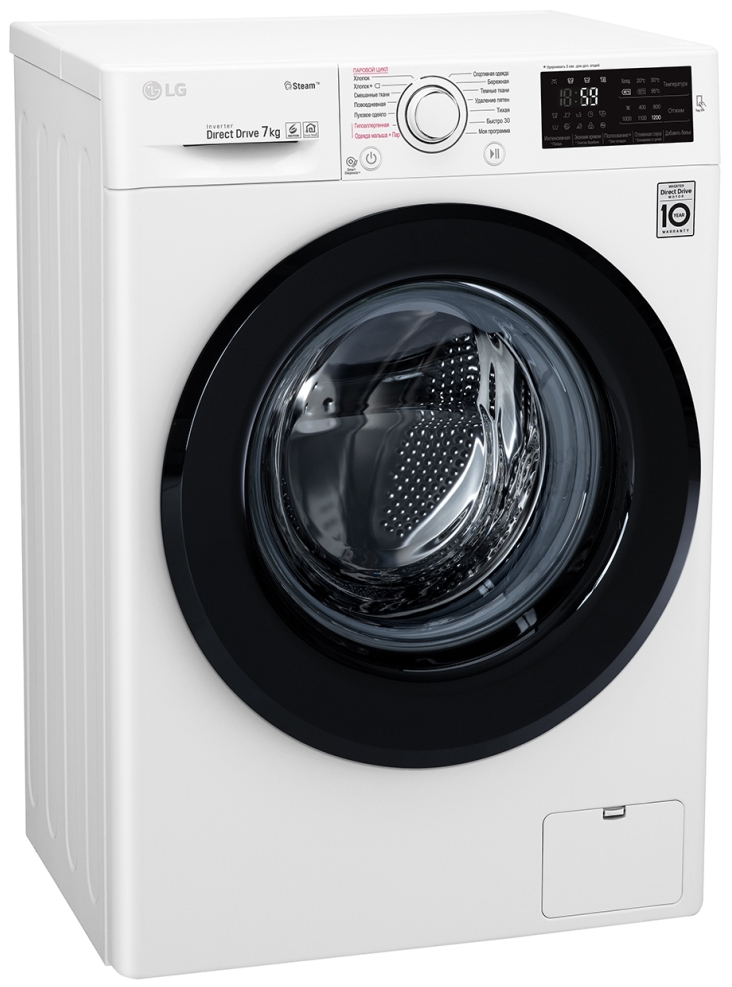 Стиральная машина LG F2M5HS6W 7 кг / 1200 об/мин / A / Белый photo 3
