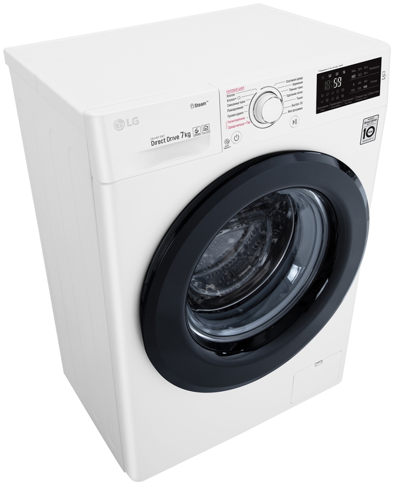 Стиральная машина LG F2M5HS6W 7 кг / 1200 об/мин / A / Белый photo 4