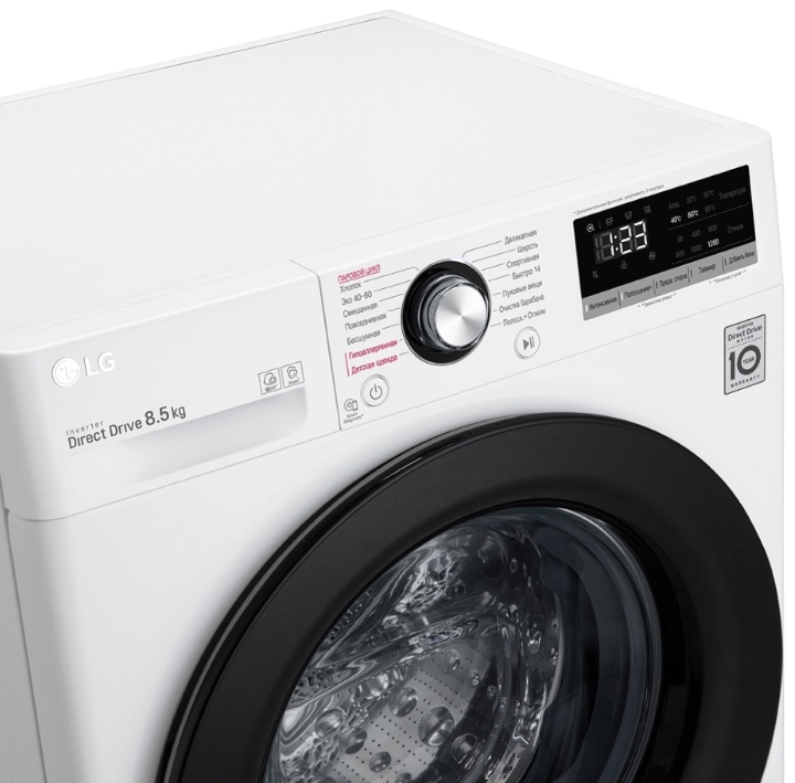 Стиральная машина LG F2V3GS6W 8.5 кг / 1200 об/мин / A / Белый photo 13