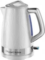 Fierbator de apa electric Russel Hobbs 2808070, 1.7 l, 2400 W, Alb