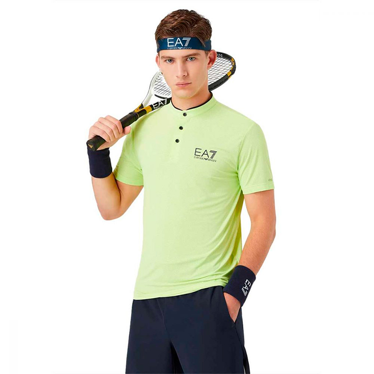 Мужские Поло EA7 EMPORIO ARMANI POLO M Зеленый photo 3