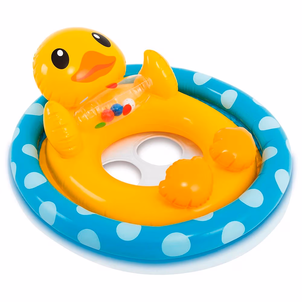 Надувной круг с вырезами для ног INTEX ANIMALS 3 modele