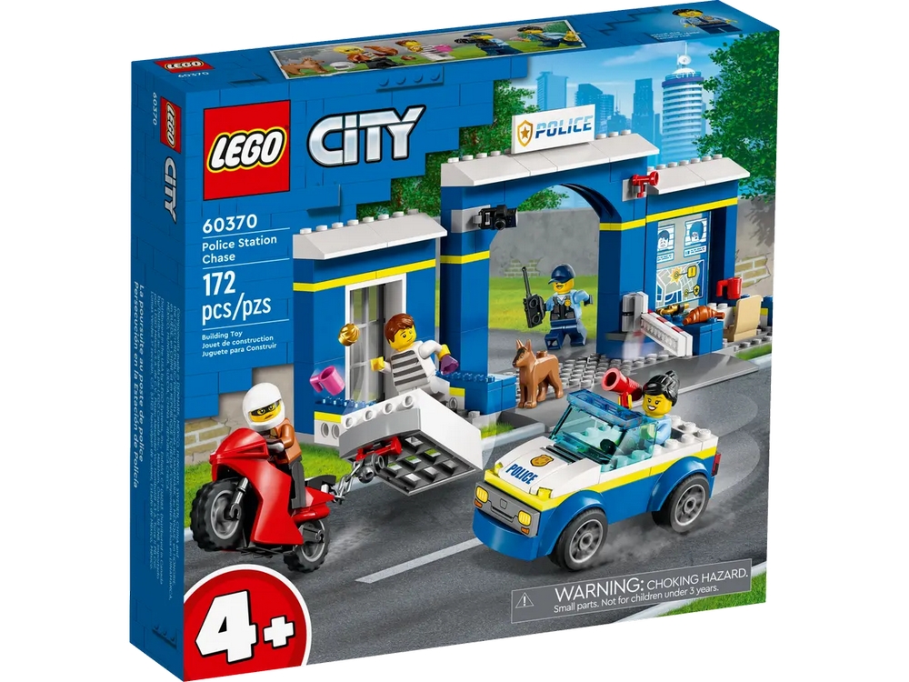Конструктор Lego City Police Station Chase 60370  от 4+ лет photo 1