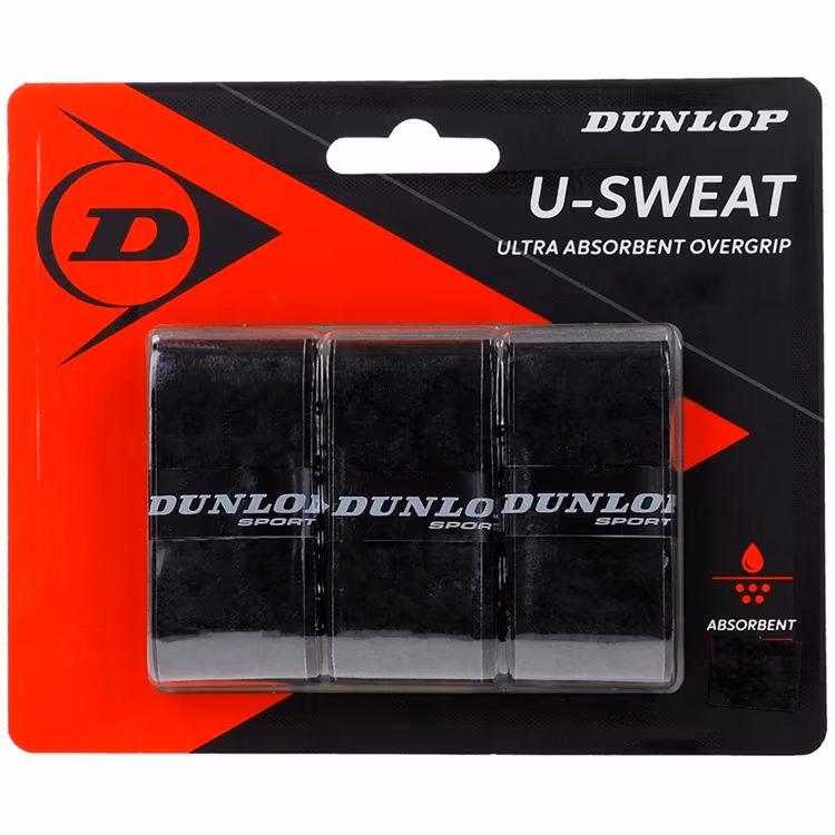 Banda pentru racheta 3 buc Dunlop Tac U-Sweat OverGrip 3pcs 