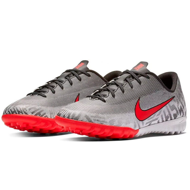 Бутсы Nike JR VAPOR 12 ACADEMY GS NJR TF / Мужской / 32 / Белый/Черный/Красный photo 3