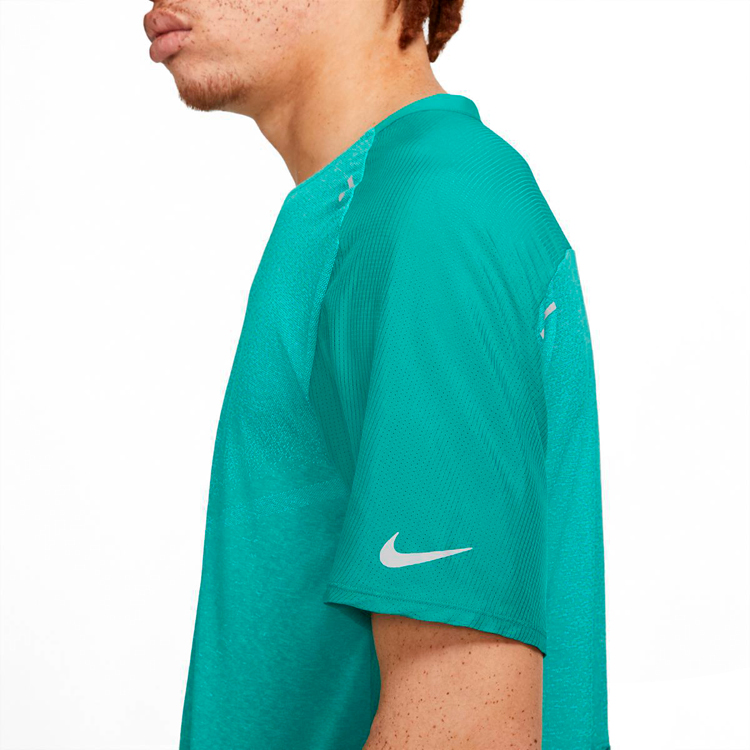 Tricou bărbătesc Nike M NK RN DVN TECHKNIT ULTRA SS M Verde photo 3