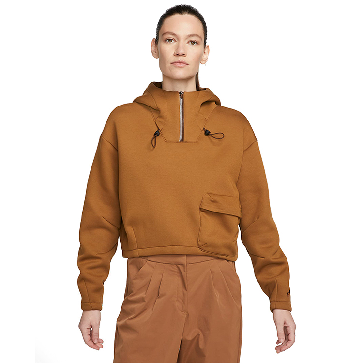 Толстовка Nike W NSW TP TFADV PO HOODIE S Коричневый Женский photo 2