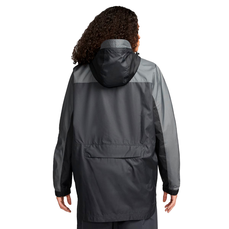 Hanorac pt bărbați Nike M NSW SPU WVN JKT L Gri photo 4