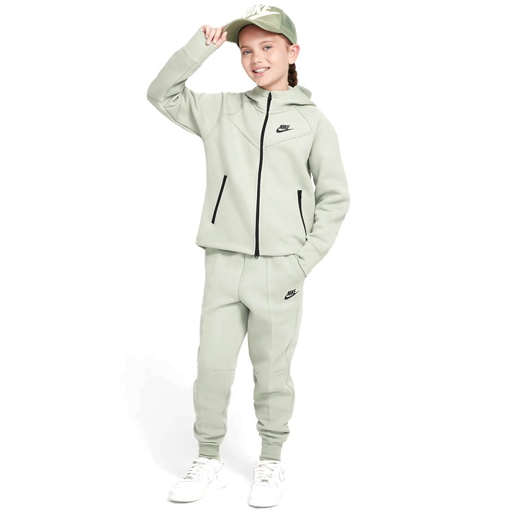 Hanorac Nike G NSW TCH FLC HD FZ LS / Femei / XL / Gri photo 2