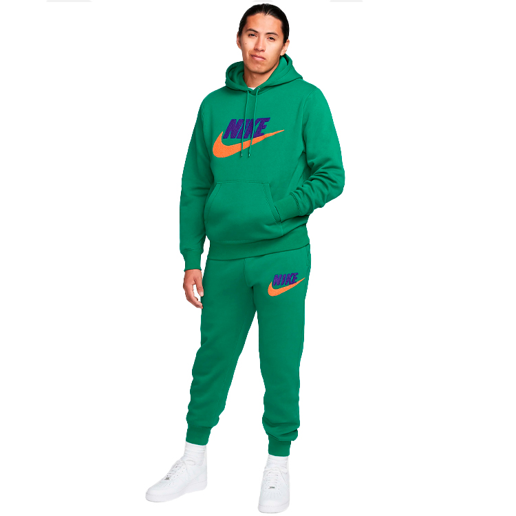Hanorac pt bărbați Nike M NK CLUB BB PO CHNL FTRA XS Verde photo 4