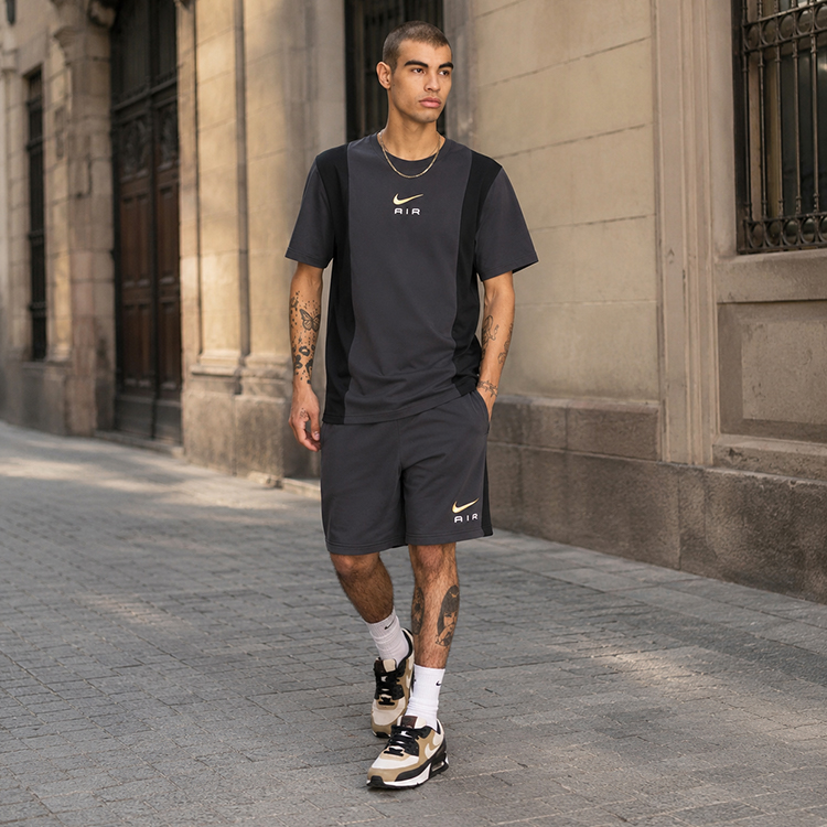 Шорты мужские Nike NSW SW AIR SHORT FT M Серый photo 8