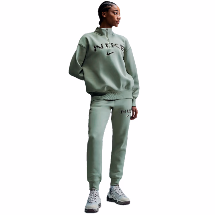 Толстовка Nike W NSW PHNX FLC OS LOGO QZ
