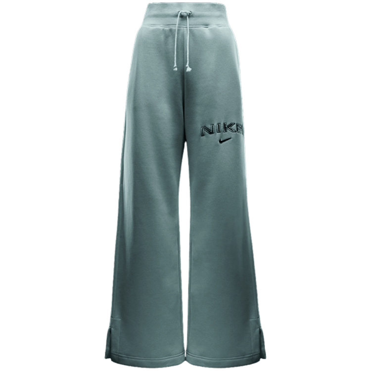 Брюки Nike W NSW PHNX FLC HR LOGO PNT WDE XS Зеленый Женский photo 4