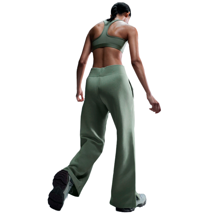Брюки Nike W NSW PHNX FLC HR LOGO PNT WDE XS Зеленый Женский photo 5