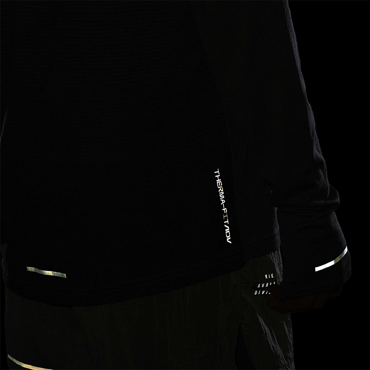 Hanorac pt bărbați Nike M NK TFADV RUN DIV LS TOP M Verde photo 2