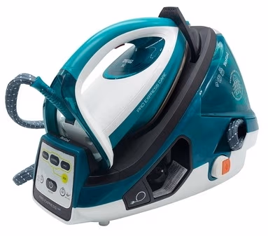 Утюг с парогенератором Tefal GV9070, 2400 Вт, 1600 мл, Белый/Зеленый