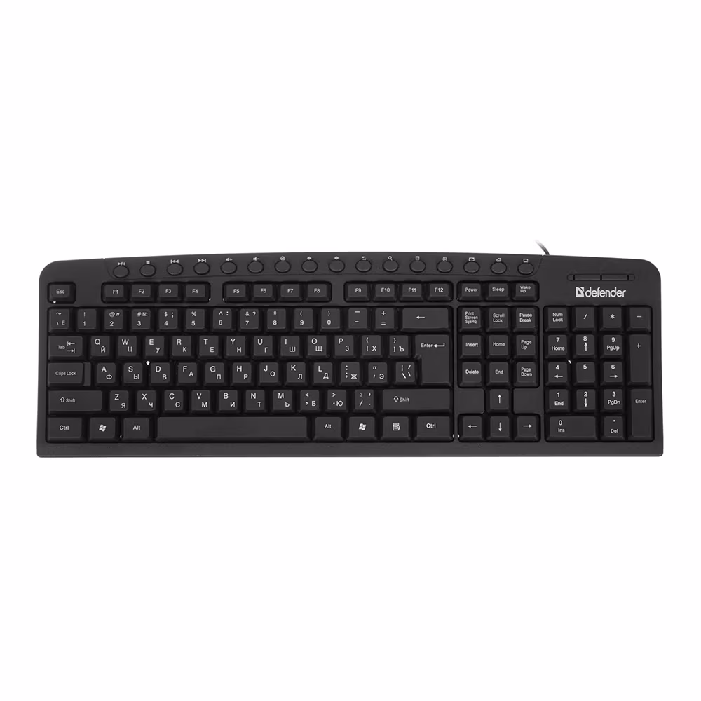 Клавиатура проводная  Defender HB47045370 