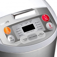 Multifierbator Philips HD3037, 980 W, 12 programe, Alb cu inox thumbnav 3