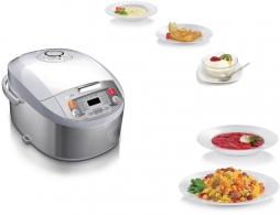 Multifierbator Philips HD3037, 980 W, 12 programe, Alb cu inox thumbnav 4