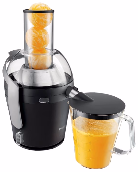 Соковыжималка центробежная Philips HR1869/70, 1.5 л, 900 Вт, 2 скоростей, Черный