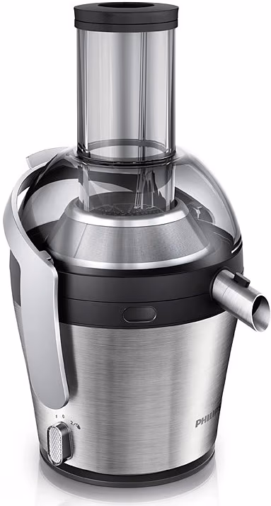 Соковыжималка центробежная Philips HR1871/70, 1000 Вт, 2 скоростей, Нержа.сталь с черным