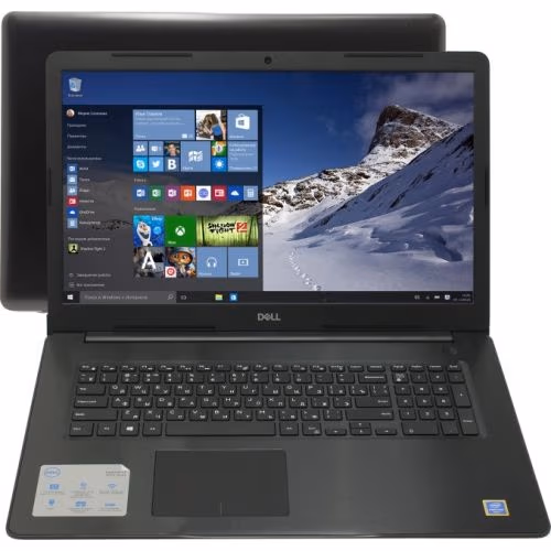 Laptop Dell Inspiron 17 5000 (5770), Core i3, 4 GB GB, Linux, Negru 
