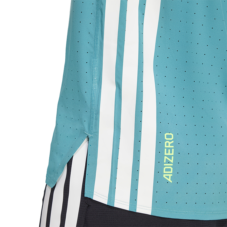 Футболка мужская Adidas ADIZERO TEE M S Бирюзовый photo 5