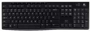 Tastatura fara fir Logitech K270 Wireless Black