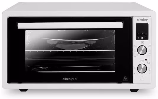 Cuptor electric Simfer M4570, 45 l, 1400 W, Alb 