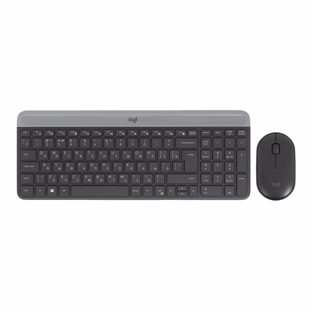 Tastatura + mouse fara fir Logitech MK470 Slim 