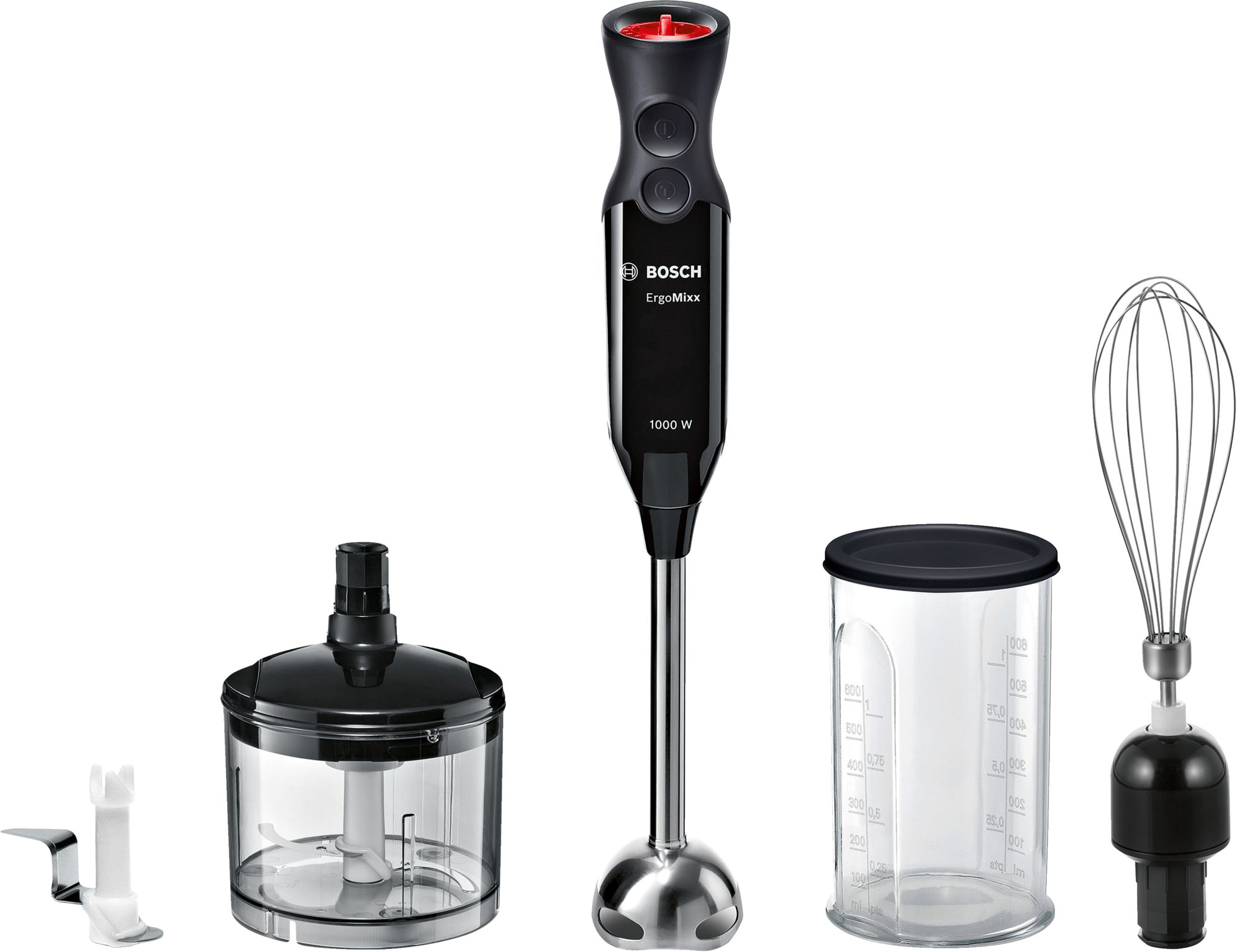 Blender Bosch MS61B6170, 6 ml, 1000 W, 12 trepte viteza, Negru photo 1 Blender Bosch MS61B6170, 6 ml, 1000 W, 12 trepte viteza, Negru photo 1