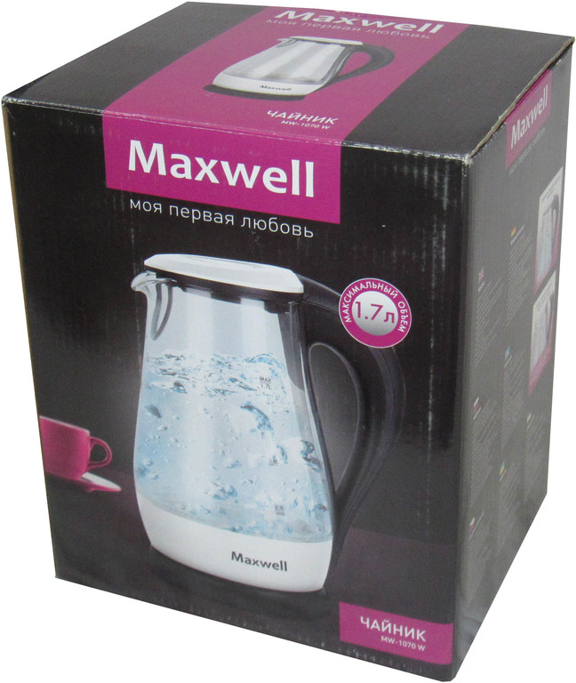Чайник электрический Maxwell MW1070 photo 3