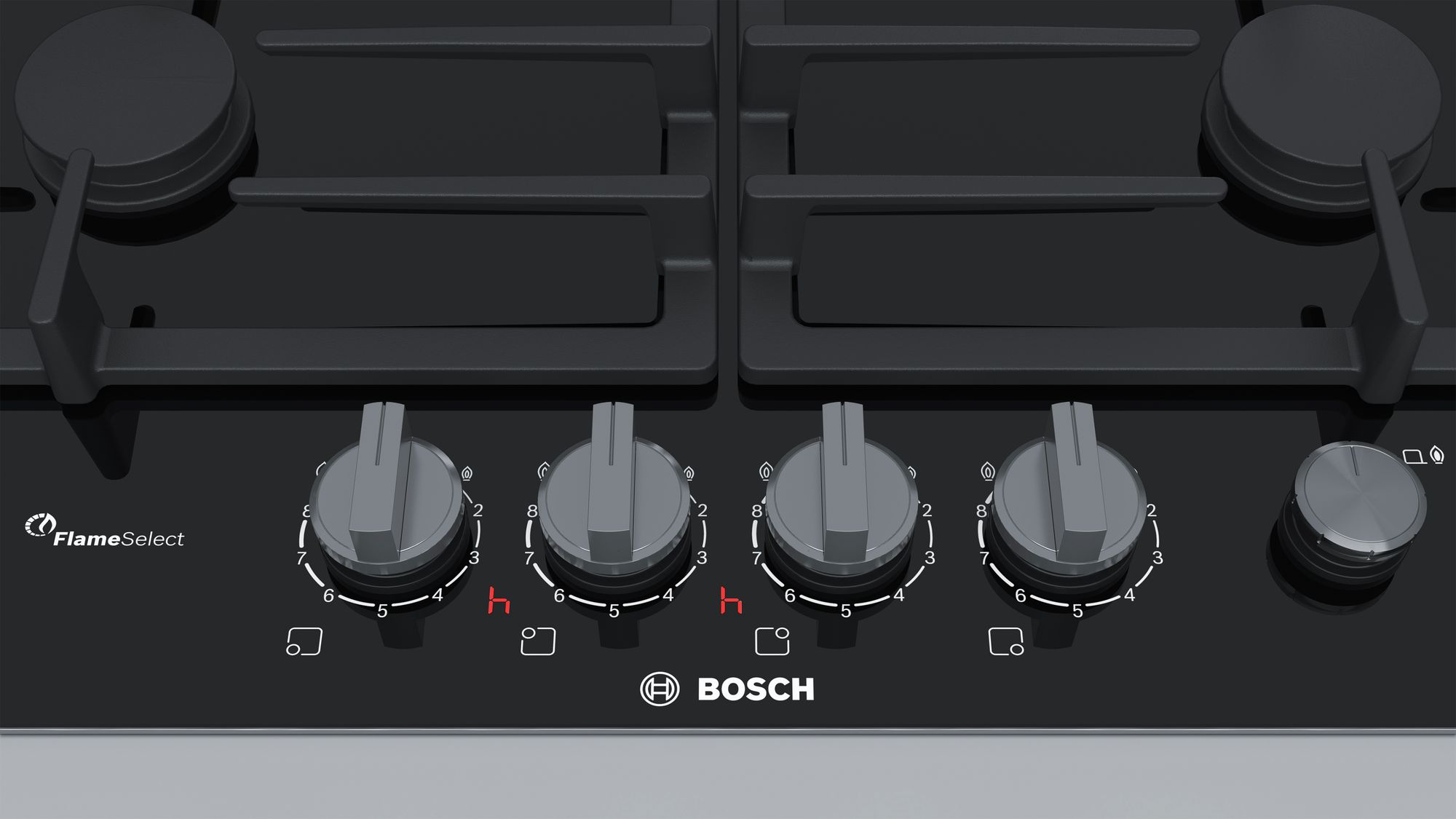 Встраиваемая  газовая панель Bosch PRP6A6N70 photo 3