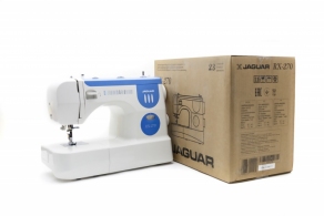 Masina de cusut Jaguar RX270, 23 programe, Alb-albastru thumbnav 5