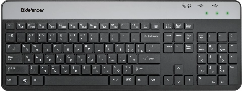 Tastatura cu fir Defender Assistant SM-670