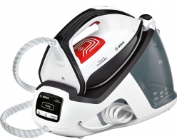 Утюг с парогенератором Bosch TDS 4070, 2400 Вт, 180 г/мин и более г/мин, 1400 мл, Белый/Серый thumbnav