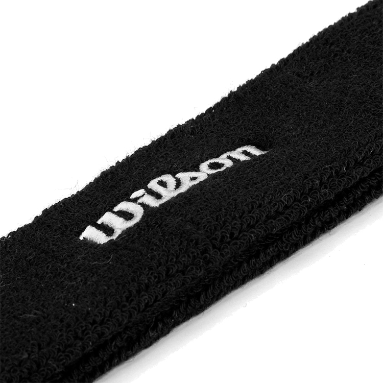 Banderolele Wilson HEADBAND BK OS Negru photo 3
