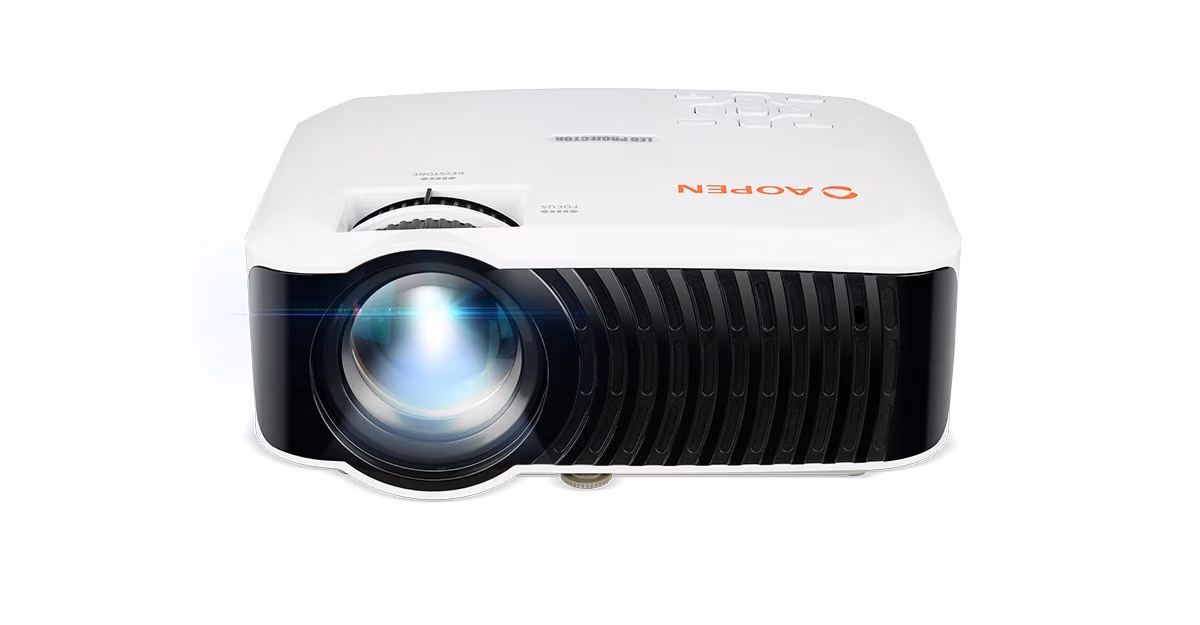 HD Projector AOPEN (by Acer) QH10 (MR.JRP11.001), DLP, 1280x720, 20000:1, 200 ANSI lm, 30000hrs (Eco), WiFi, USB, MicroSD, Multimedia Player: EDTV, HDTV, SDTV, Audio Line-out, HDMI, 3W Mono Speaker, Black, 1.2kg 